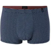 Schiesser Boxers 'Long Life' bleu marine / blanc