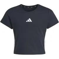 Adidas T-Shirt noir / blanc
