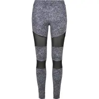 Urban Classics Leggings noir / blanc