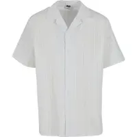 Urban Classics Resort Short Sleeve Shirt Blanc S Homme