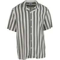 Urban Classics Chemise kaki / blanc