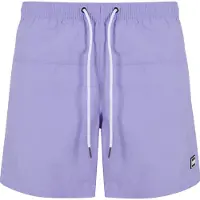 Urban Classics Shorts de bain lavande / noir / blanc