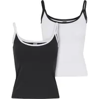 Urban Classics Haut noir / blanc