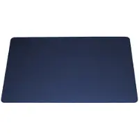 Durable Sous-main plastifié sans rabat transparent, bleu