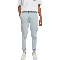Urban Classics Pantalon cargo bleu clair