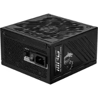 MSI Alimentation PC modulaire MPG A1000GS PCIE5 1000W 80 PLUS Gold noir