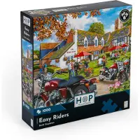 The House of Puzzles Maison des Puzzles Puzzle Easy Riders - 1000 Teile Karton Puzzle