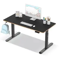 Ultradesk Pulsar, Bureau gaming, Noir