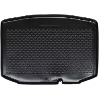 vidaXL Tapis De Coffre Noir Adapté Pour ?koda Fabia Ii Hb Tpe
