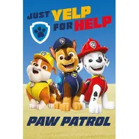 Paw Patrol couverture polaire couverture douillette 100 x 150 cm couverture douce (150 x 100 cm)