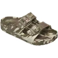 Quiksilver Chaussures ouvertes 'Embark RF' marron / gris / vert