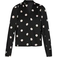 NAEMI Chemisier 'Fashion Look' noir / blanc