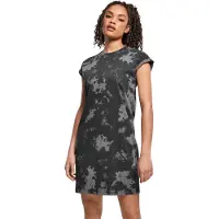 Urban Classics Robe gris fumé / noir