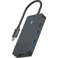 Rapoo Adaptateur multiport USB-C , 4-en-1
