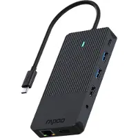 Rapoo Adaptateur USB-C multiport USB-C UCM-2006 12-en-1