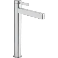 Hansgrohe Robinet mitige pour lavabo Finoris 260 CoolStart, pour vasques à poser, avec système de bonde à ouverture par pression, finition chrome