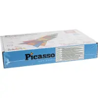 PicassoTiles Rocket Booster Set (pt32) Construction Game 32 Pieces Multicolore Enfants