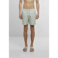 Urban Classics Embroidery Swimming Shorts Vert M Homme