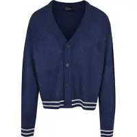Urban Classics Sporty Box Cardigan Bleu 4XL Homme