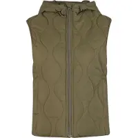 Urban Classics Super Light Puffer Vest Vert M Femme