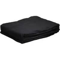 Bresser BR-9 Fond de Studio en Tissu 4 x 6 m Noir