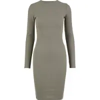 Urban Classics Robe Longue à Manches Longues Rib