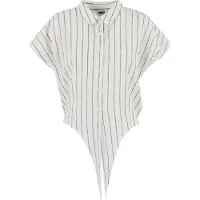 Urban Classics Tb7474 Short Sleeve Blouse Blanc 3XL Femme