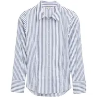 Tom Tailor Chemisier opal / bleu foncé / blanc