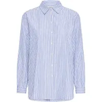 B.young Chemisier 'BYHanio' bleu marine / bleu clair / blanc