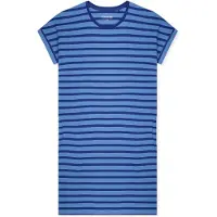 Schiesser Chemise de nuit ' Casual Essentials ' bleu roi