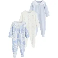 Next Pyjama bleu pastel / blanc
