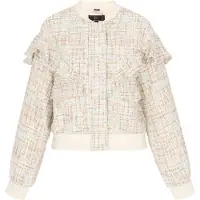 Faina Veste mi-saison 'Festive' sable / beige clair / aqua / brocart