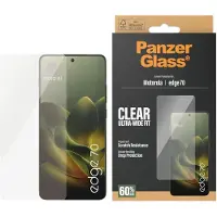 PanzerGlass Protection d'écran Ultra-Wide Fit Anti-bactérienne avec applicateur Motorola Edge 70