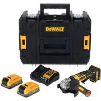 DeWalt Dcg404s2t 18v Angle Grinder Noir One Size / EU Plug 220V