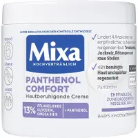 Mixa Panthenol Comfort Soothing Face, Hand and Body Cream, 400 ml