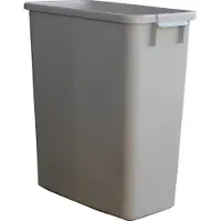 Graf Abfall- u.Wertstoffsammler 60l H590xB285xT555mm PE grau