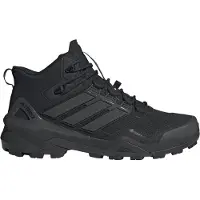Adidas - Chaussures de randonnée légères GORE-TEX - Terrex Skychaser Mid GTX Core Black/Core Black/Carbon pour Homme - Taille 42 2/3 - Noir