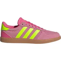 Adidas Baskets basses 'Breaknet Sleek' vert fluo / éosine / rose foncé