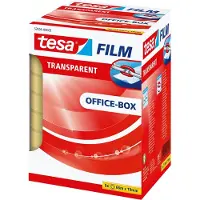 TESA Film , Ø 76 mm, 66 m x 19 mm, transparent