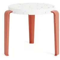 TIPTOE Mini Lou en Plastique Recyclé Tabouret pour Enfants Flamingo Pink