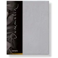Dommelin Drap-housse Dommelin Gris Souris (Satin 300TC)-140 x 200 cm