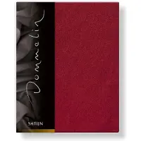 Dommelin Drap-housse Dommelin Rosso (Satin 300TC)-90 x 200 cm