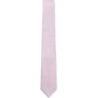 BOSS Cravate en soie mélangée à motif jacquard tissé