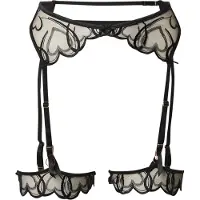 Hunkemoller Porte-jarretelles 'Olivia' noir