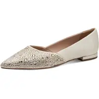 Tamaris Ballerines blanc perle
