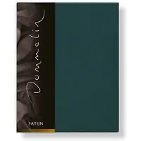 Dommelin Drap-housse Dommelin Vert Antique (Satin 300TC)-180 x 210 cm