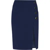 Faina Jupe bleu marine