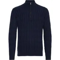 INDICODE JEANS Pull-over 'Paulo' bleu / bleu marine / bleu foncé