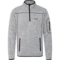 FQ1924 Pull-over 'BIRK' gris / noir