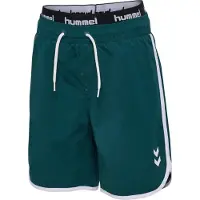 Hummel Regular Long Board Shorts Vert 140 cm Garçon